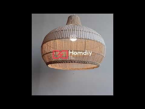 Handwoven Pendant Light Shades: Stylish and Sustainable Lighting Options